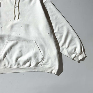 00's NIKE ボロ センタースウッシュ スウェット パーカ