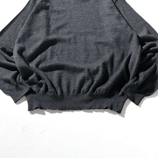 00's "made in ITALY" FENZIA メリノウール混 ハイゲージ ハイネック ニット セーター