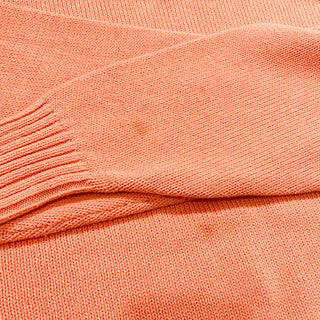 OLD Ralph Lauren ラグラン コットン ニット セーター(オレンジ)