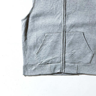 00's GAP 裏フリース フルジップ スウェット ベスト