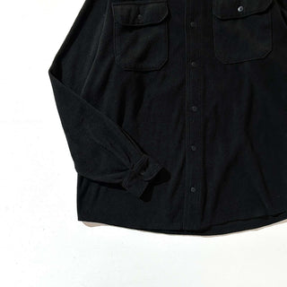 00's Wrangler ブラック L/Sフリースシャツ