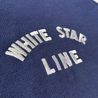 90's The J.Peterman Company "WHITE STAR LINE" タイタニック ニット セーター