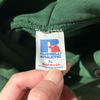 80's "made in USA" RUSSELL ボロ ペンキ ダブルフェイス スナップ スウェット パーカ