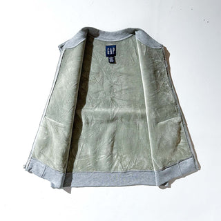 00's GAP 裏フリース フルジップ スウェット ベスト