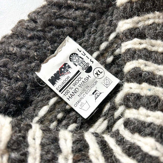 ～90's "made in ecuador" 総柄 エクアドル ニット セーター