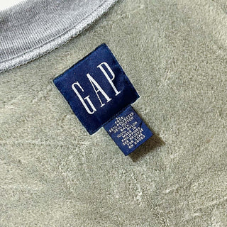 00's GAP 裏フリース フルジップ スウェット ベスト