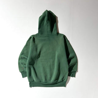 80's "made in USA" RUSSELL ボロ ペンキ ダブルフェイス スナップ スウェット パーカ