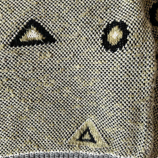 80's Da vinci 総柄 アクリル ニット カーディガン