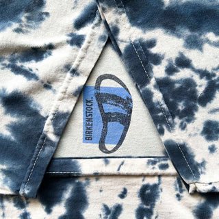 00's GILDAN "BIRKENSTOCK" タイダイ 両面プリント Tシャツ