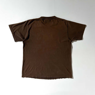 90's "made in USA" changes "Huh?" フェード ワイリーコヨーテ キャラクター プリント Tシャツ
