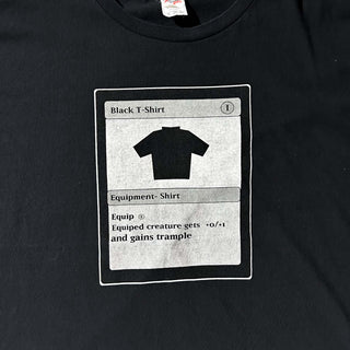 00's AAA "Magic: The Gathering parody" プリント Tシャツ