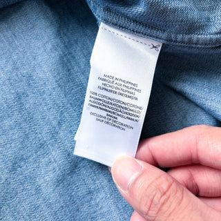 00's RALPH LAUREN デニム ボタンダウン L/Sシャツ