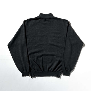 00's "made in ITALY" FENZIA メリノウール混 ハイゲージ ハイネック ニット セーター