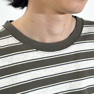 90's PURITAN 短丈 ボーダー Tシャツ