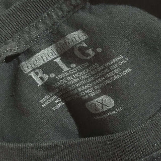 00's "Biggie" パターン ラップ Tシャツ