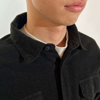 00's Wrangler ブラック L/Sフリースシャツ