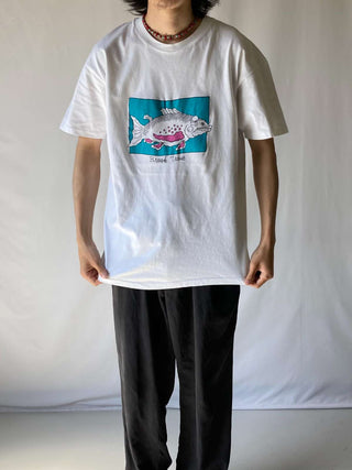 90's "made in USA" プリント Tシャツ