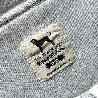 00's the black dog リバースウィーブタイプ アニマル 両面プリント スウェット シャツ