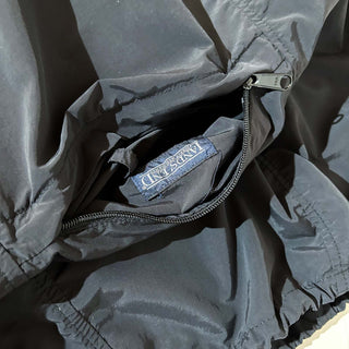 90's "made in USA" LANDS' END 無地 ドローコード パッカブル アノラック ジャケット