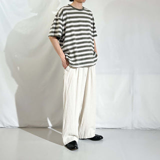 90's PURITAN 短丈 ボーダー Tシャツ