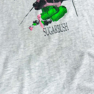 90's "made in USA" ONEITA "THE EVOLUTION OF SKIING." 両面プリント Tシャツ