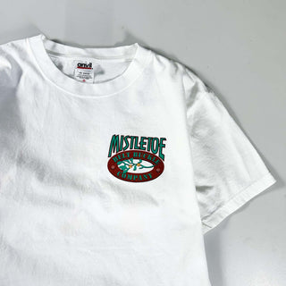 00's anvil "Never underestimate the Power of a Woman!" MISTLETOE エロ 両面プリント Tシャツ