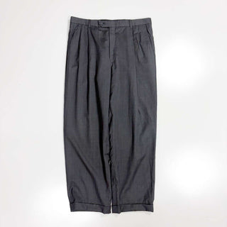 00's Hart Schaffner Marx 2タック ワイドスラックス