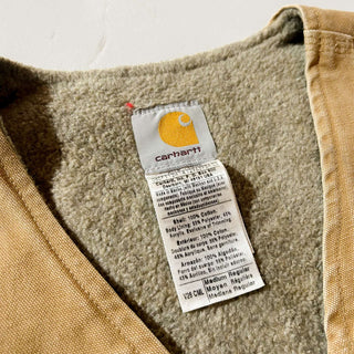 00's Carhartt 裏ボア ダックベスト(ベージュ)