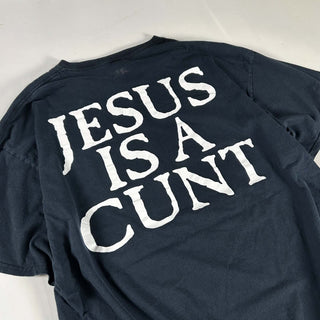 FRUIT OF THE LOOM "JESUS IS A CUNT" Cradle Of Filth バンド 両面プリント Tシャツ