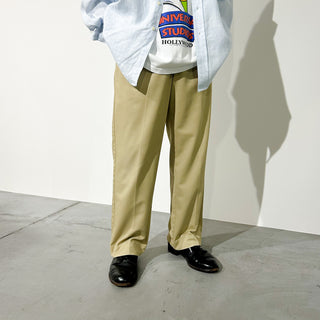 70's Dickies セミオートマチックジップ ストレート ワークパンツ