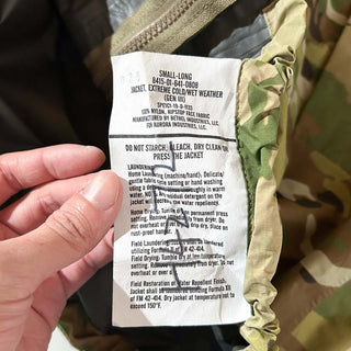 U.S.ARMY ECWCS GEN3 Lv6 GORE-TEX マルチカム ソフトシェル ジャケット(SMALL-LONG)