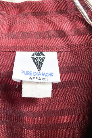 古着 90's〜 PURE DIAMOND ストライプ L/Sシャツ