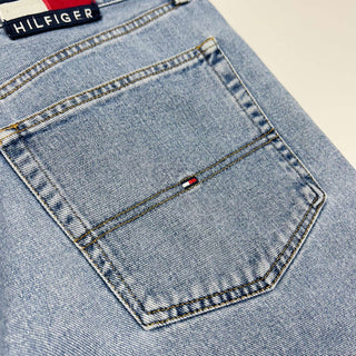 90's TOMMY HILFIGER ワイドデニムショーツ