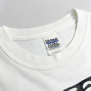 00's GILDAN BIG HEAD ジャズ プリントTシャツ