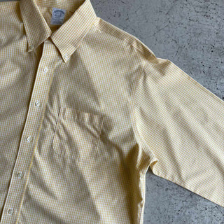 Brooks Brothers "SUPIMA COTTON"  デザイン ストライプ オックスフォード ボタンダウン L/S シャツ