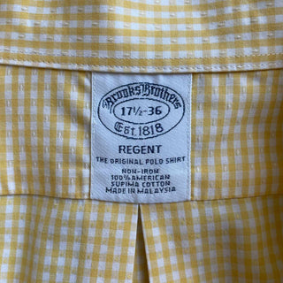 Brooks Brothers "SUPIMA COTTON"  デザイン ストライプ オックスフォード ボタンダウン L/S シャツ