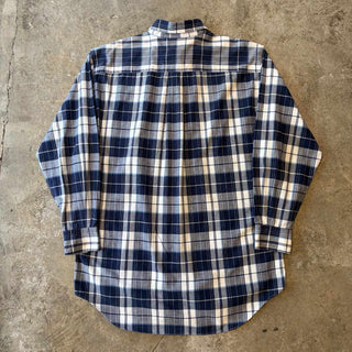 80's Brooks Brothers ボタンダウン チェック コットン L/Sシャツ