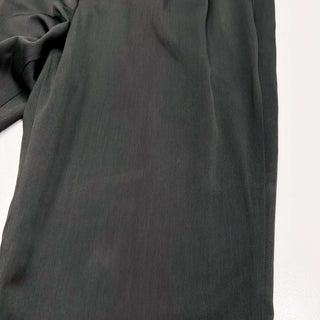 00's PERRY ELLIS PORTFOLIO 2タック ワイドスラックス(チャコールグレー)