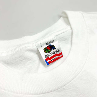80's "made in USA" FRUIT OF THE LOOM "AYE CARUMBA!!" Bart Simpson プリントTシャツ