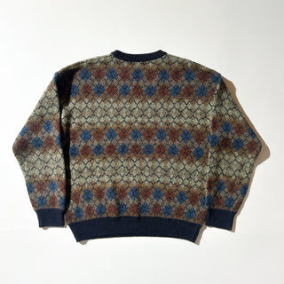 00's Towncraft  アーガイル アクリルニット セーター