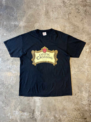 90's～00's CELTIC CROSSING お酒 プリント Tシャツ