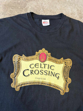 90's～00's CELTIC CROSSING お酒 プリント Tシャツ