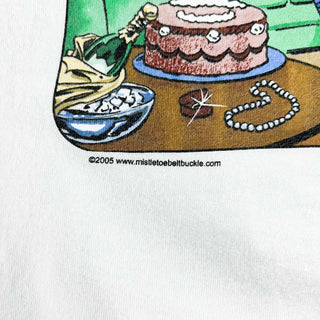 00's GILDAN MISTLETOE エロ 両面プリント Tシャツ