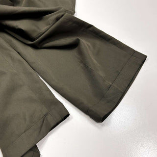 90's claiborne レーヨン 2タック ワイドスラックス