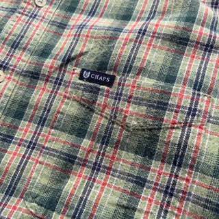 CHAPS フランネル チェック L/S シャツ