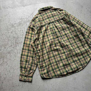 CHAPS フランネル チェック L/S シャツ