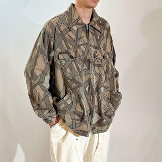 80's "made in USA" Cabelas スカイラインカモ ハンティング シャツ ジャケット