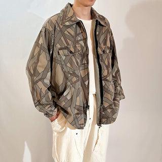 80's "made in USA" Cabelas スカイラインカモ ハンティング シャツ ジャケット