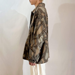 80's "made in USA" Cabelas スカイラインカモ ハンティング シャツ ジャケット