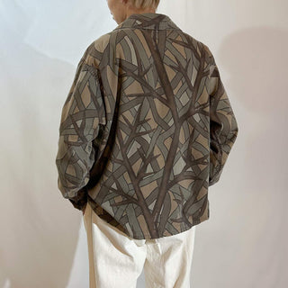 80's "made in USA" Cabelas スカイラインカモ ハンティング シャツ ジャケット